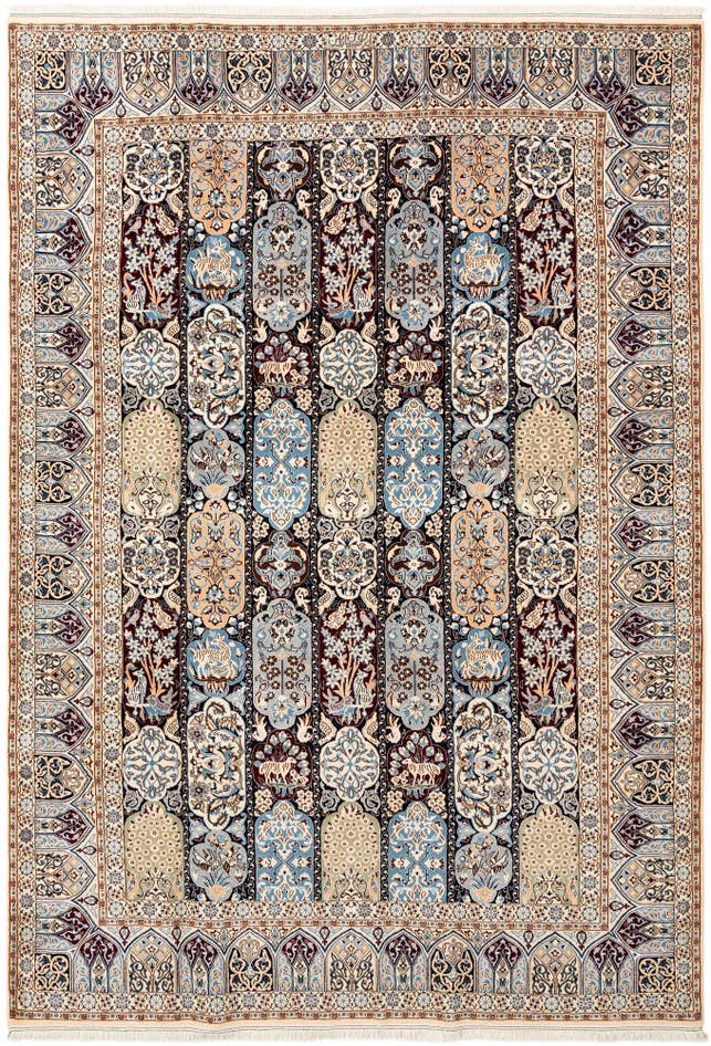 Detail image of 6' 1 x 8' 8 Nain Rug