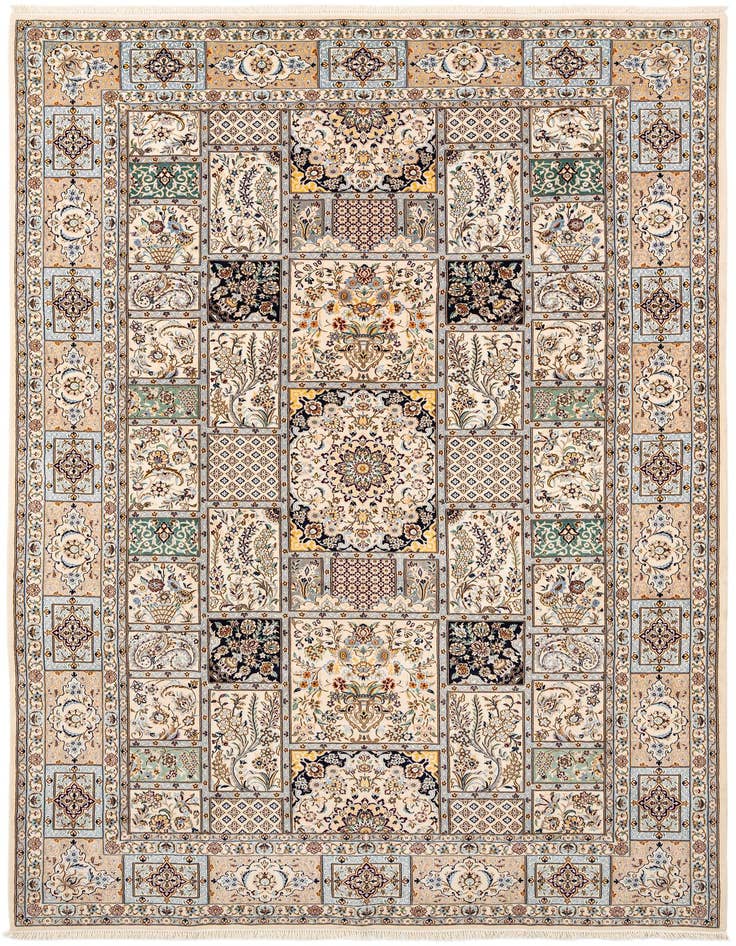 Detail image of 6' 7 x 10' Nain Rug
