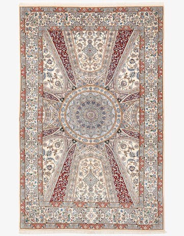 4' 9 x 7' 4 Nain Rug