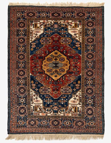 5' x 6' 7 Shirvan Rug