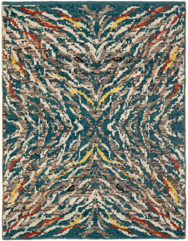 Detail image of 4' x 6' 1 Sumak Wool Rug