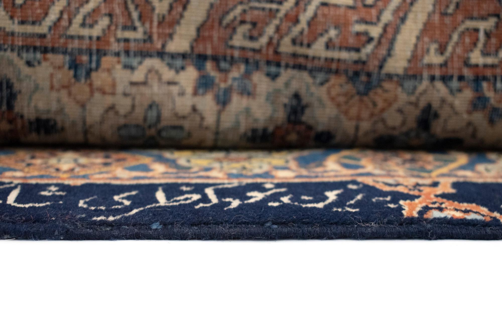 14' 6 x 22' 3 Hand Knotted Tabriz Persian Wool Rug
