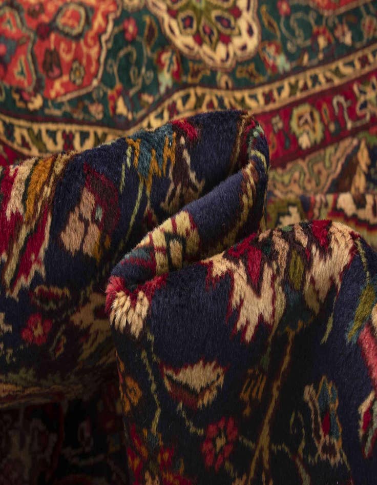 Detail image of 10' x 16' 2  Hand Knotted Tabriz Persian Wool Rug