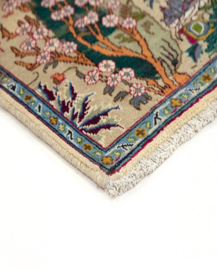 Detail image of 3' 9 x 6'  Hand Knotted Tabriz Persian Wool Rug