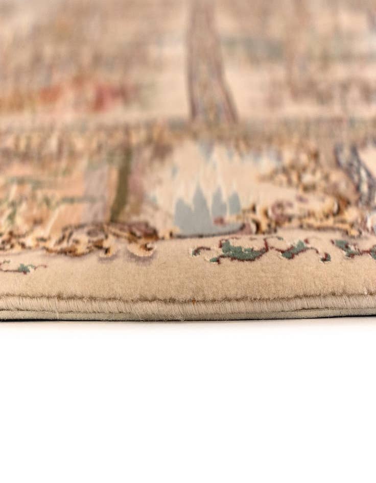 Detail image of 4' 10 x 7' 1  Hand Knotted Tabriz Persian Rug