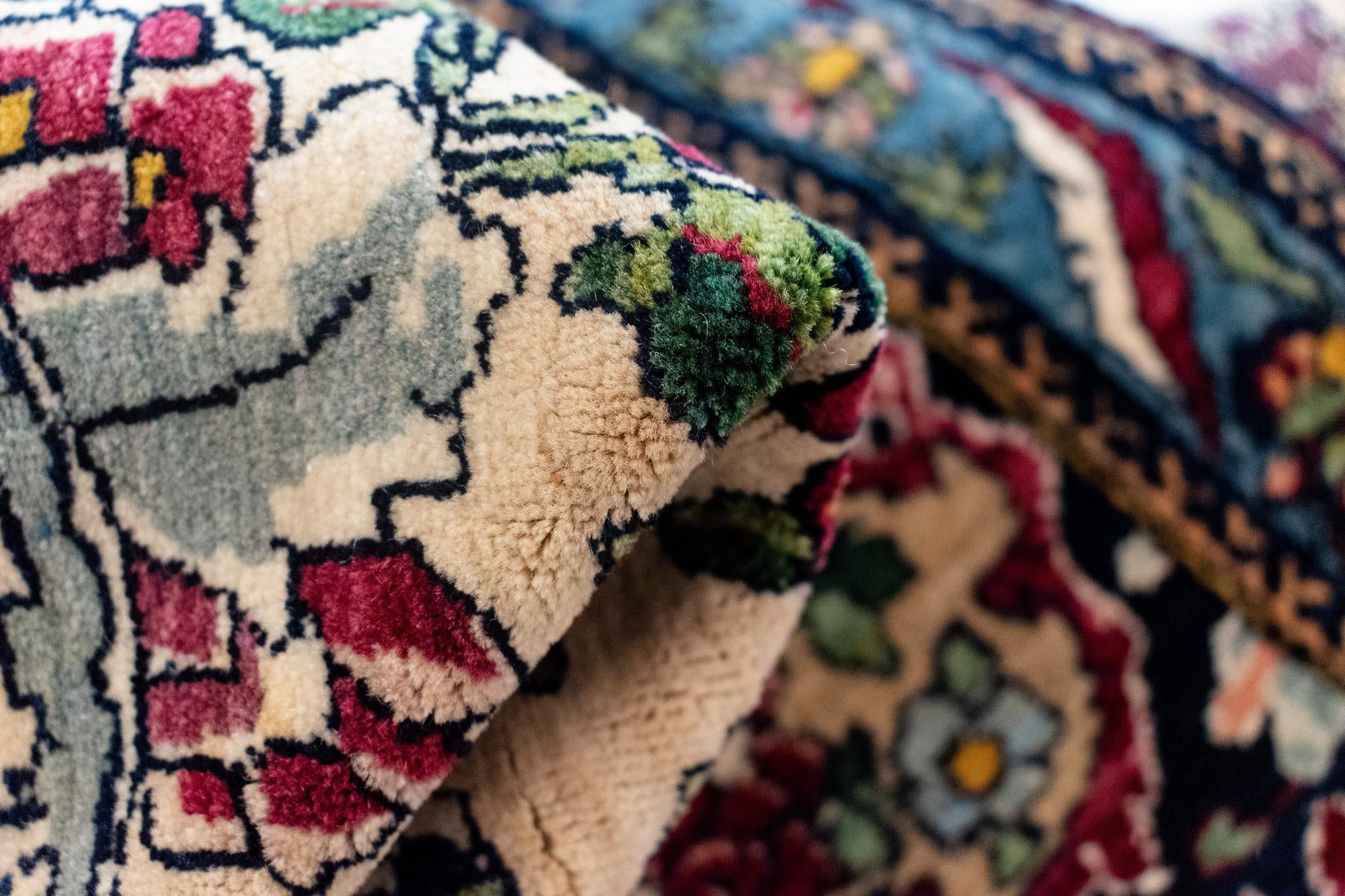 4' 8 x 7' 1 Teheran antique Rug