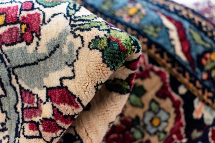 4' 8 x 7' 1 Teheran antique Rug