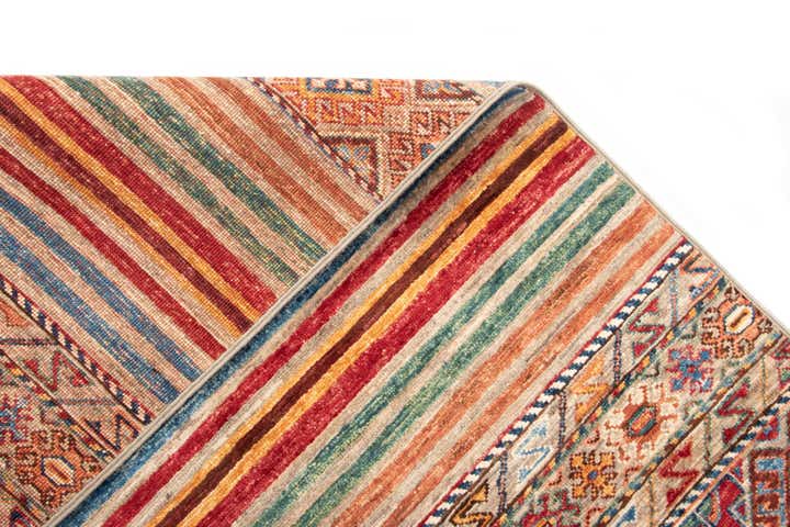 4' 9 x 6' 6 Torkman Wool Rug