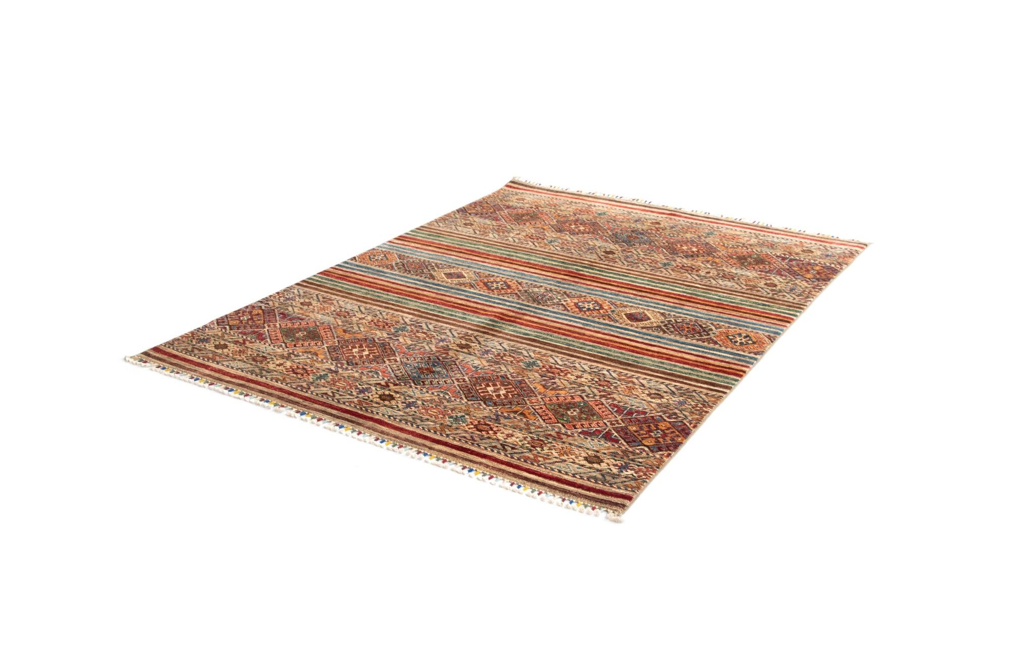 5' x 6' 9 Torkman Wool Rug