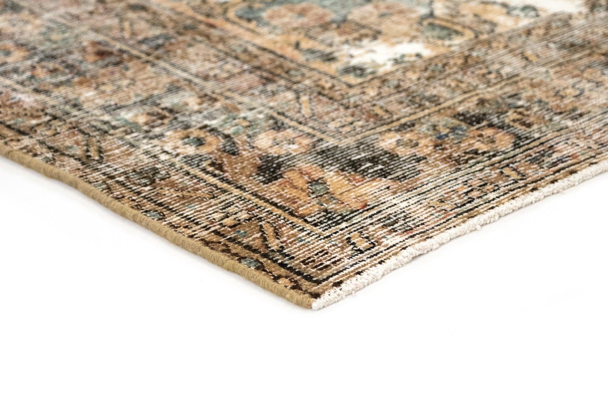 6' 7 x 9' 7 Hand Knotted Vintage Royal Persian Wool Rug
