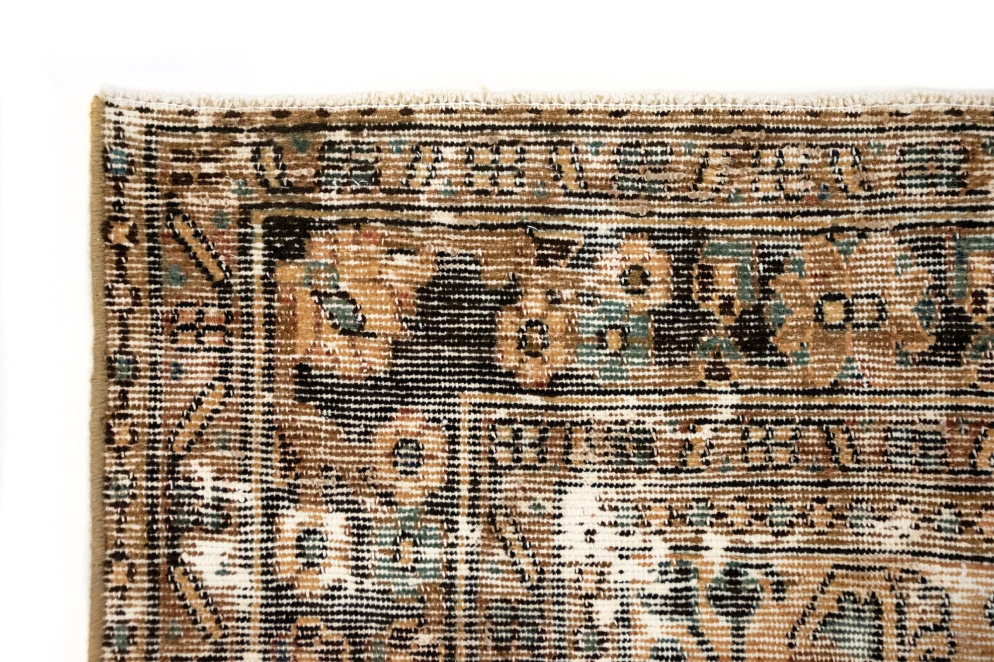6' 7 x 9' 7 Hand Knotted Vintage Royal Persian Wool Rug