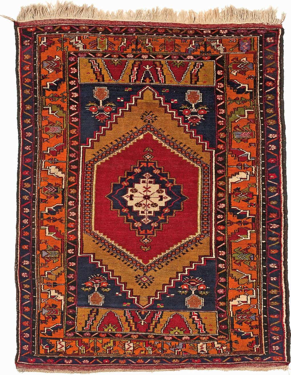Primary image 4' 2 x 8' Yuruk Rug
