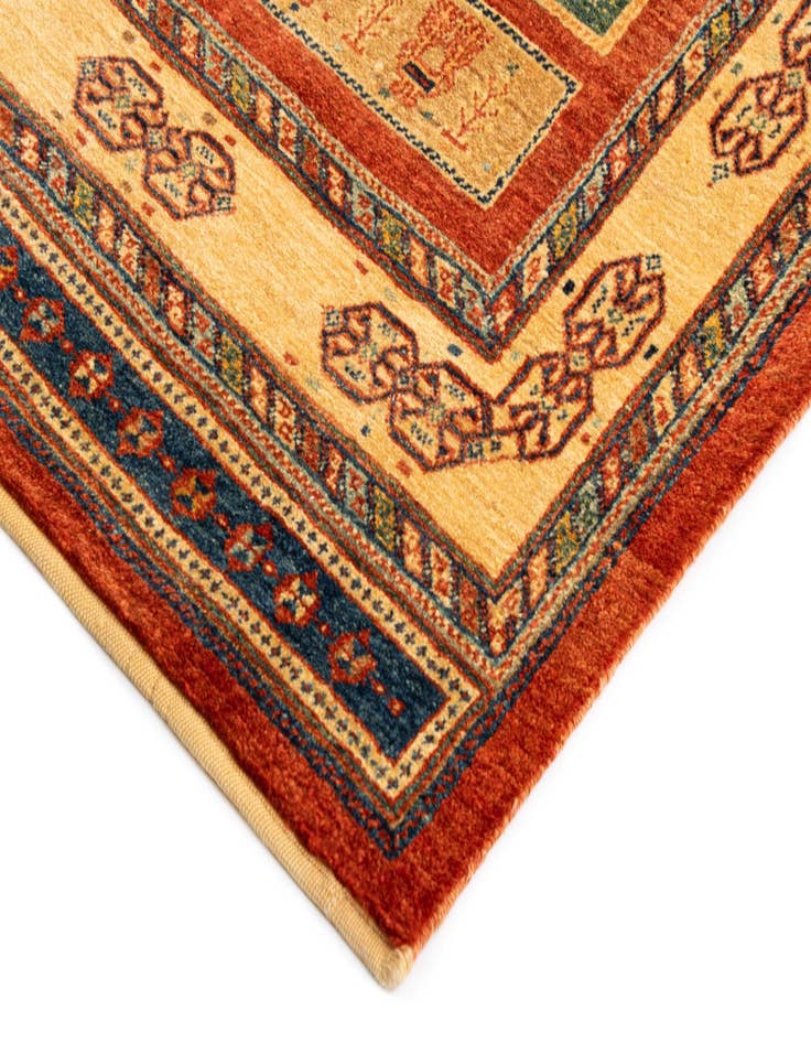 Detail image of 2' 10 x 12' 8 Luribaft Wool Runner Rug