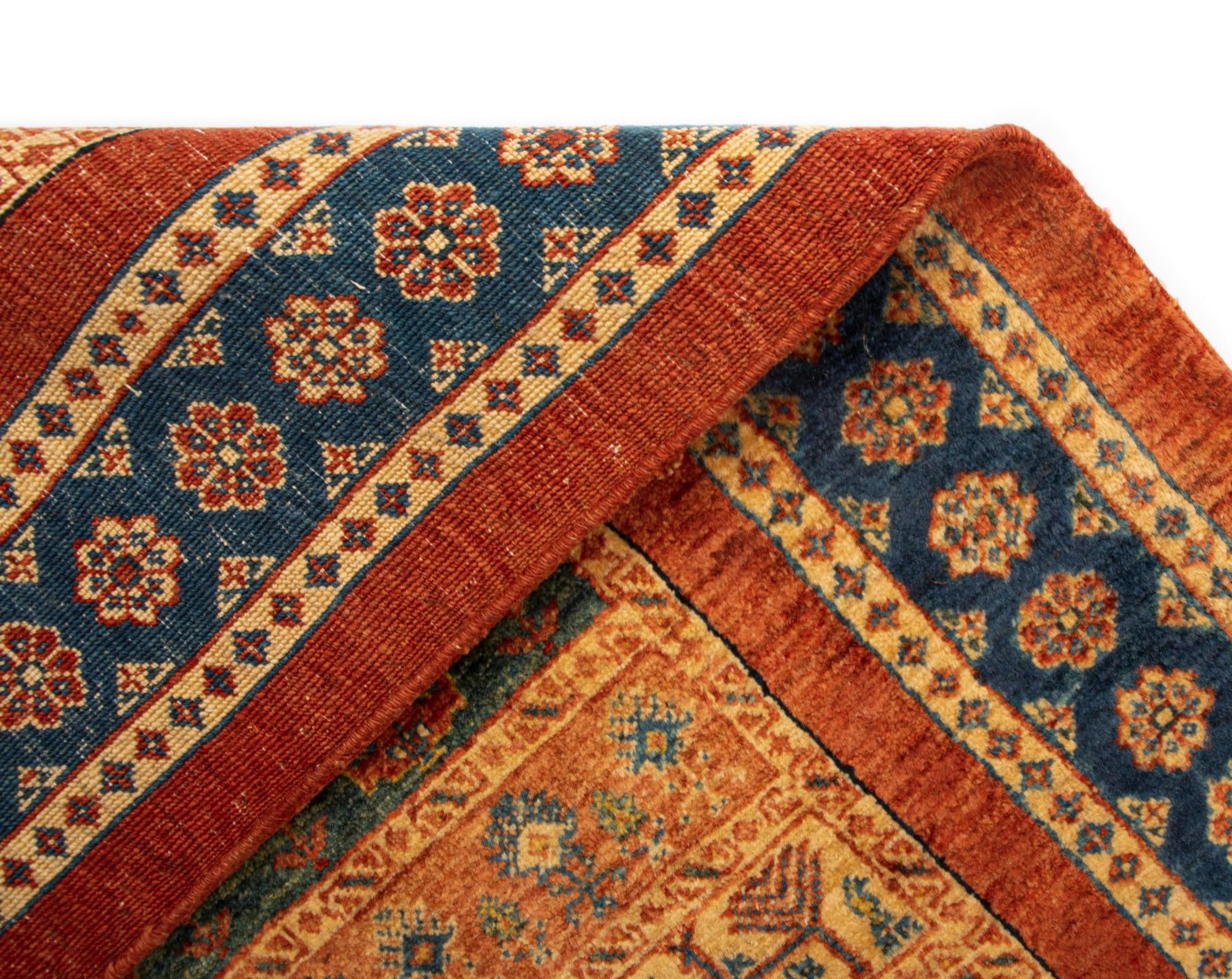 3' x 12' Luribaft Wool Runner Rug