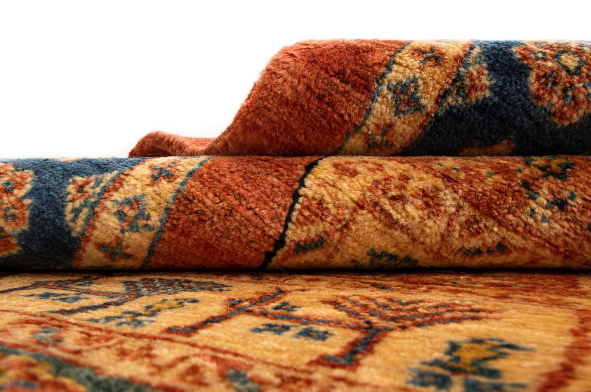 3' x 12' Luribaft Wool Runner Rug