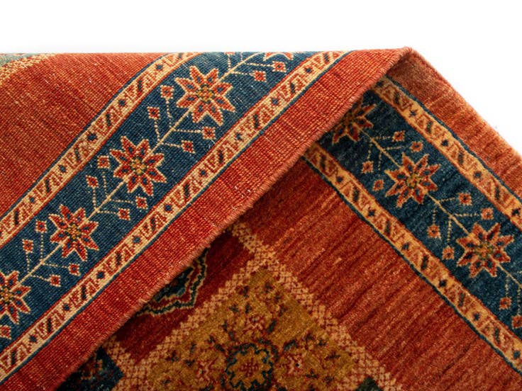 Detail image of 2' 10 x 12' 8 Luribaft Wool Runner Rug