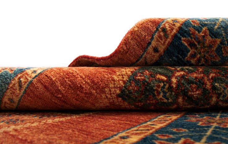 Detail image of 2' 10 x 12' 8 Luribaft Wool Runner Rug