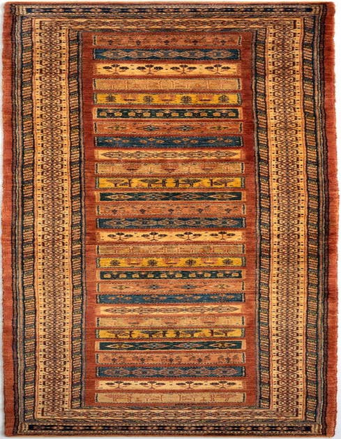 Detail image of 3' 1 x 13' 7 Luribaft Wool Runner Rug