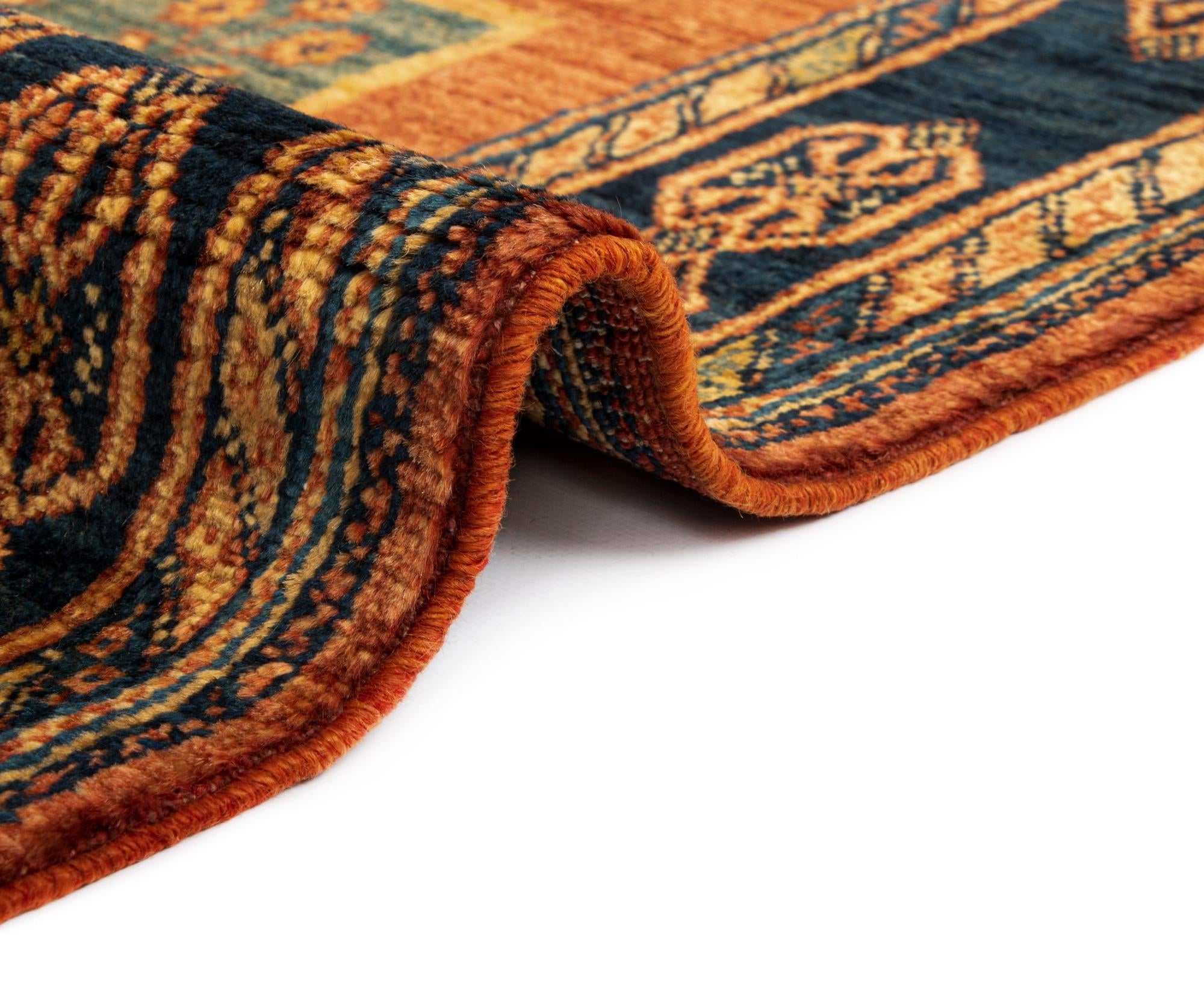 2' 7 x 10' 2 Luribaft Wool Runner Rug