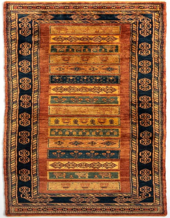 Detail image of 2' 7 x 10' 2 Luribaft Wool Runner Rug