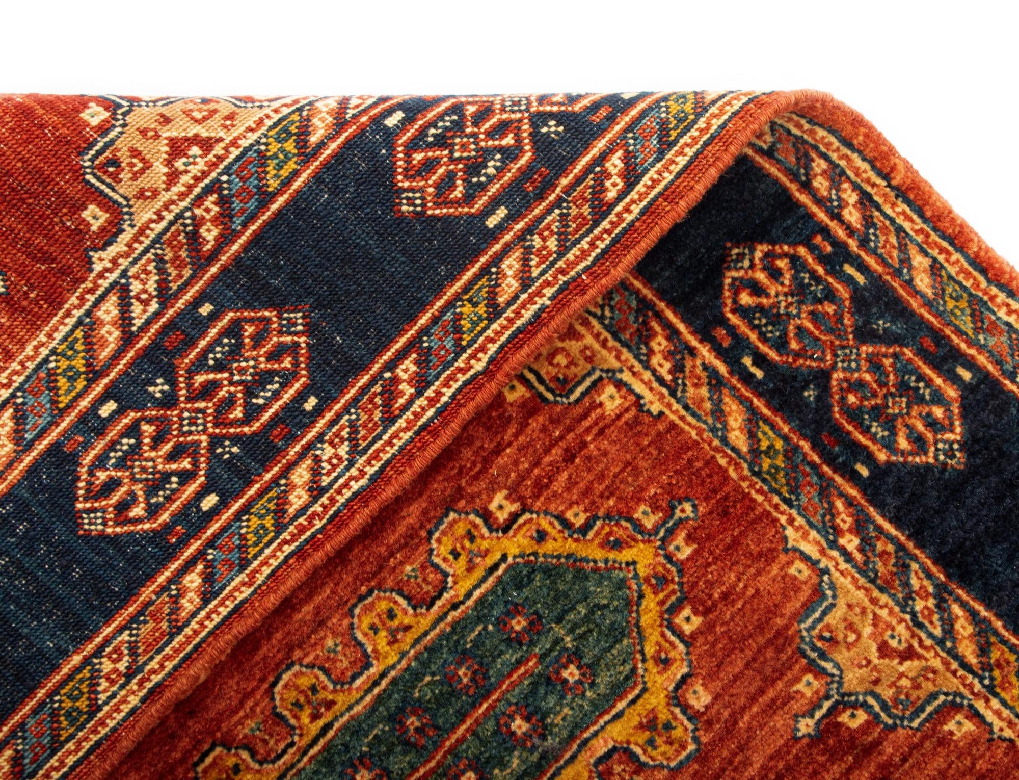 2' 8 x 12' 7 Luribaft Wool Runner Rug