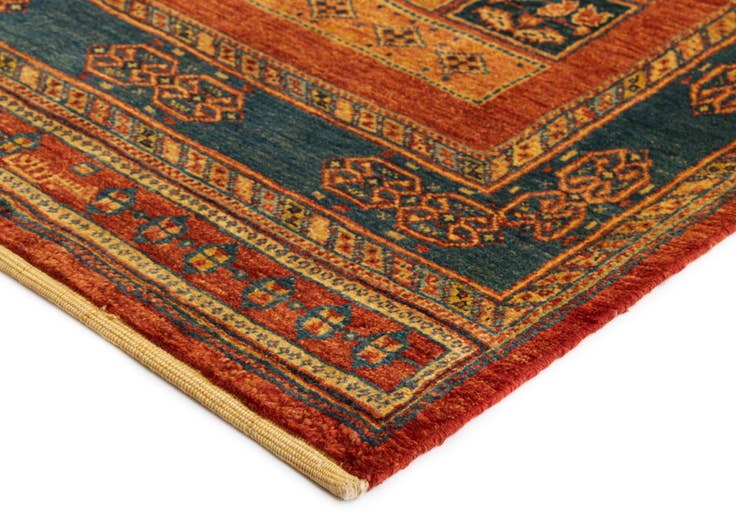 Detail image of 2' 10 x 12' 10 Luribaft Wool Runner Rug