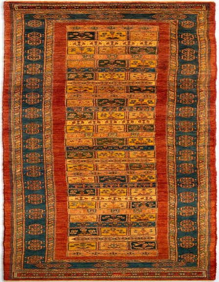Primary image 2' 10 x 12' 10 Luribaft Wool Runner Rug