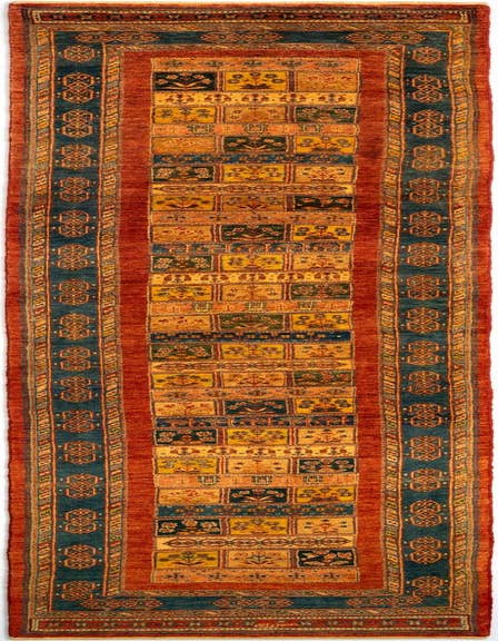 Detail image of 2' 10 x 12' 10 Luribaft Wool Runner Rug