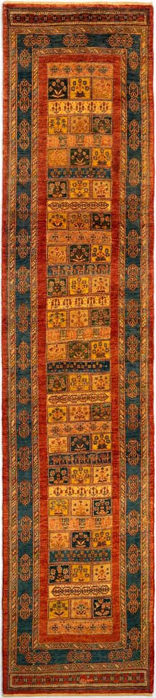 2' 10 x 12' 10 Luribaft Wool Runner Rug