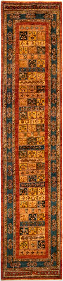 Detail image of 2' 10 x 12' 10 Luribaft Wool Runner Rug