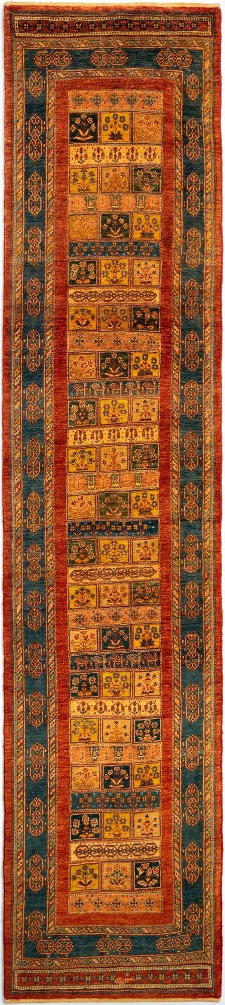 2' 10 x 12' 10 Luribaft Wool Runner Rug