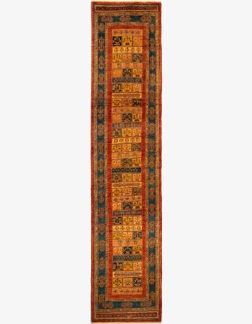 2' 10 x 12' 10 Luribaft Wool Runner Rug