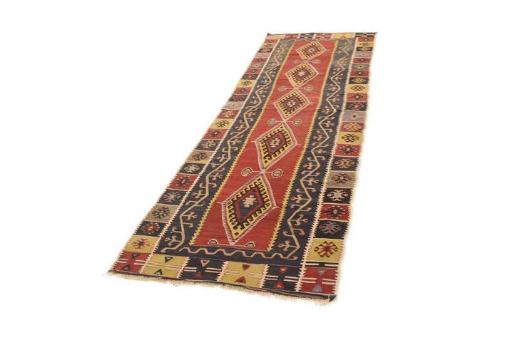 Detail image of 3' 2 x 10' 6 Malatya Runner Rug