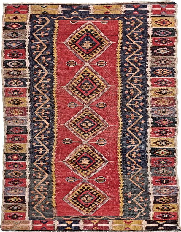 Detail image of 3' 2 x 10' 6 Malatya Runner Rug