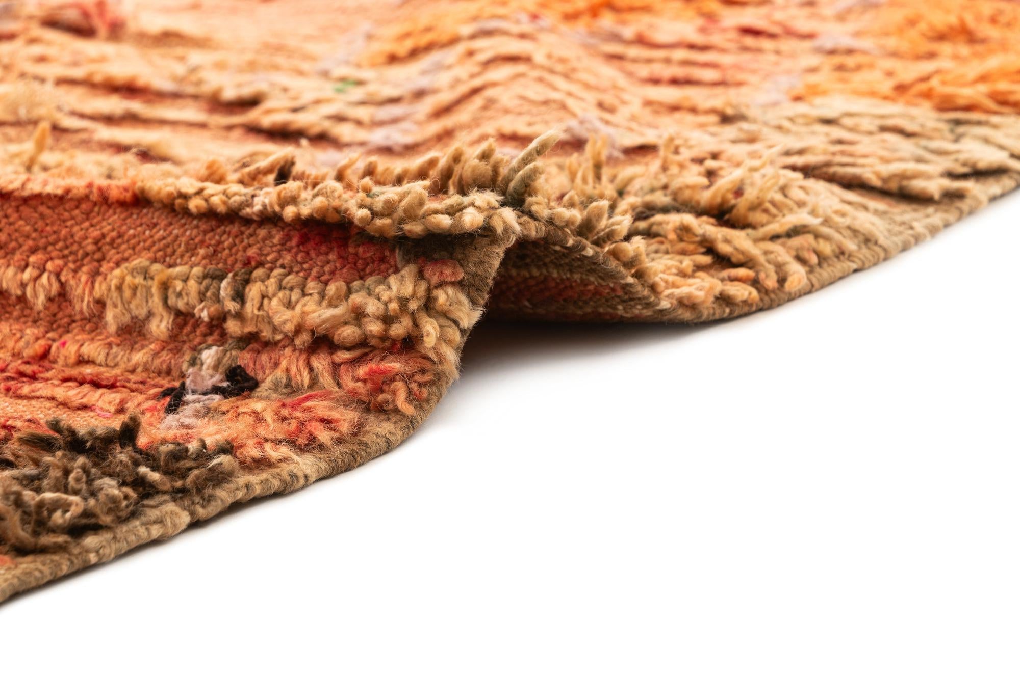 5' 2 x 5' 7 Berber Square Rug