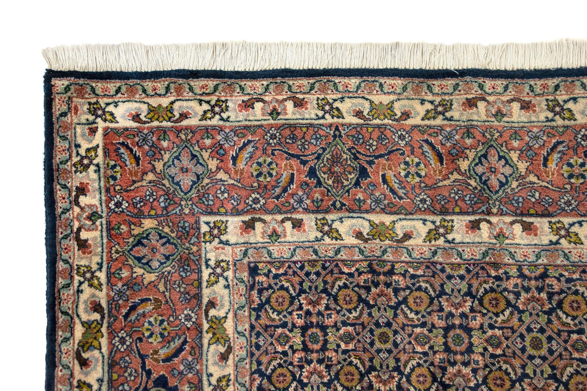 9' 10 x 9' 10 Hand Knotted Bidjar Persian Square Rug