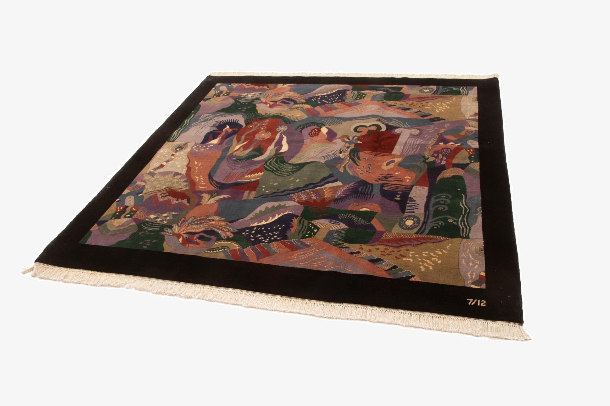 6' 11 x 7' 1 Terra Nova Square Rug