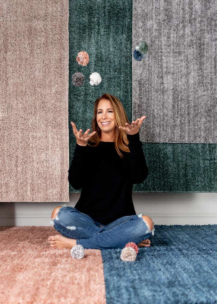 2' x 3' Jill Zarin Shaggy Chic Rug