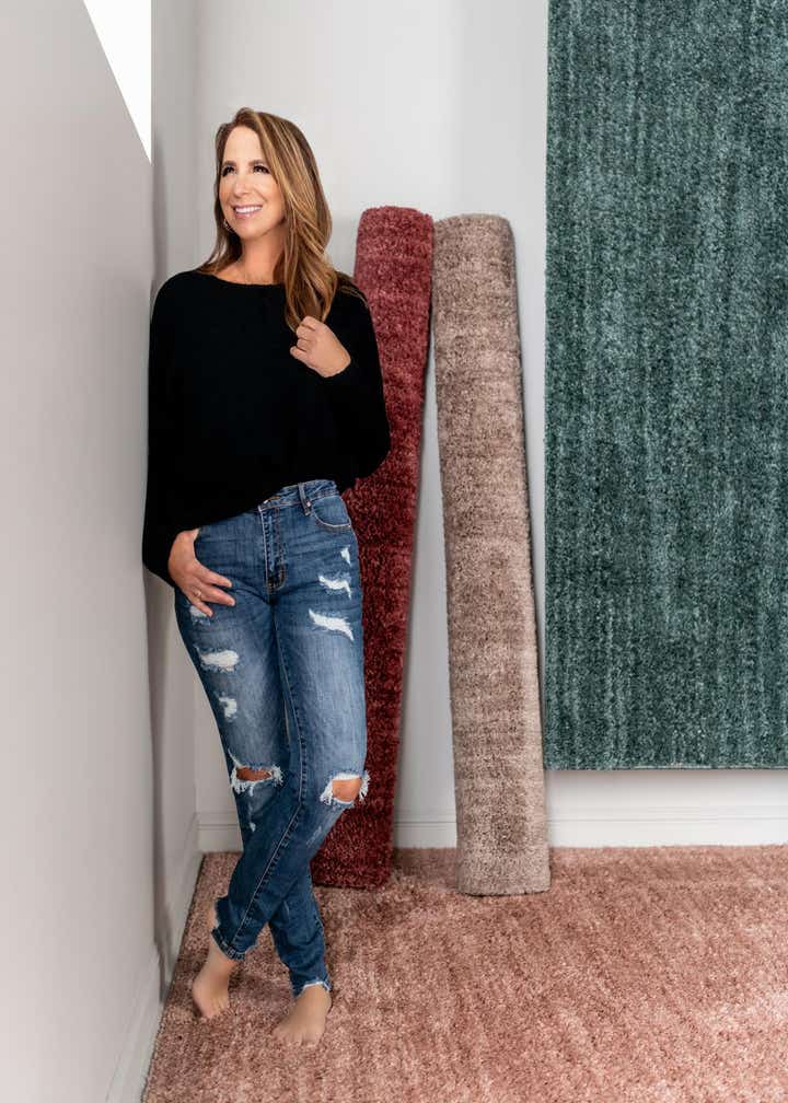 2' x 3' Jill Zarin Shaggy Chic Rug