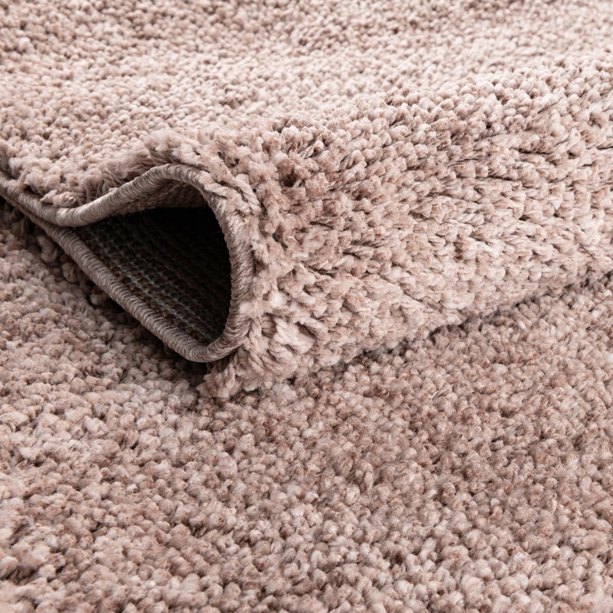 5' 3 x 5' 3 Jill Zarin Shaggy Chic Round Rug