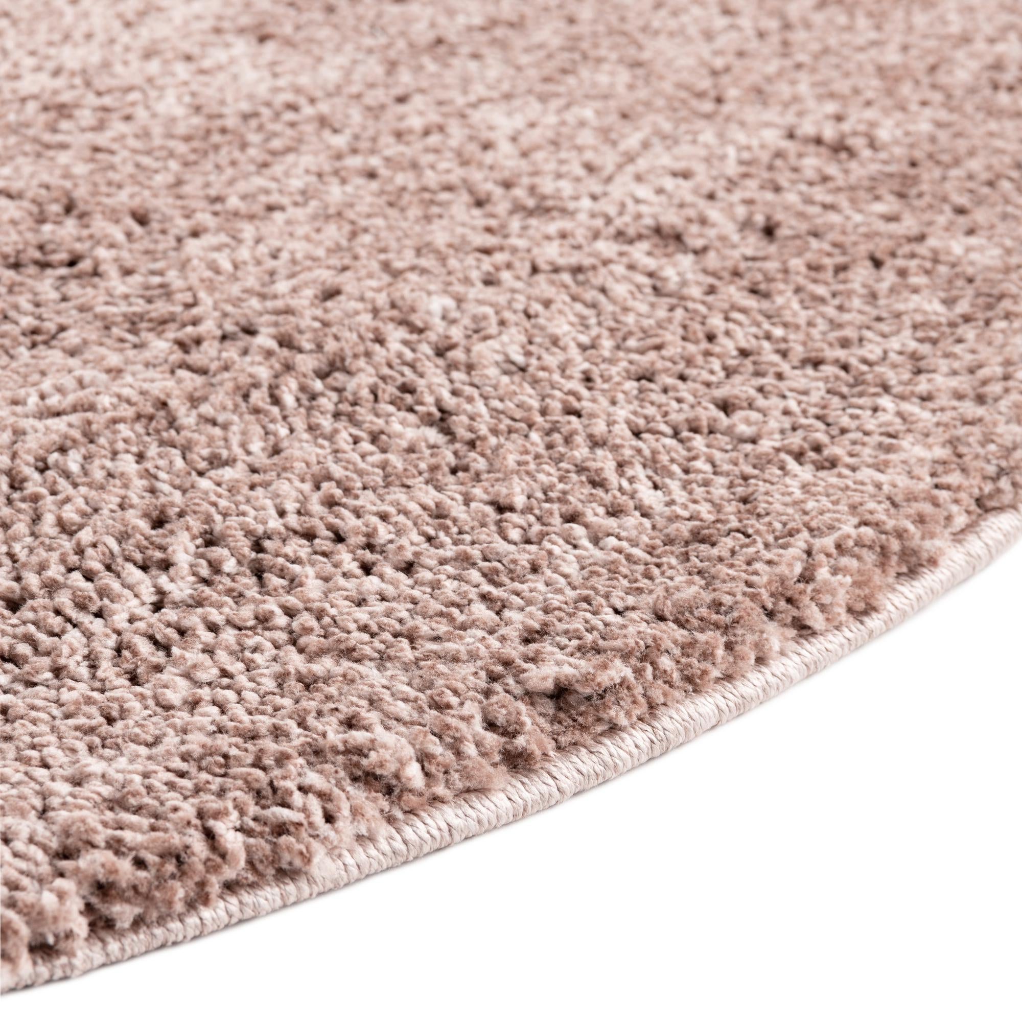 5' 3 x 5' 3 Jill Zarin Shaggy Chic Round Rug