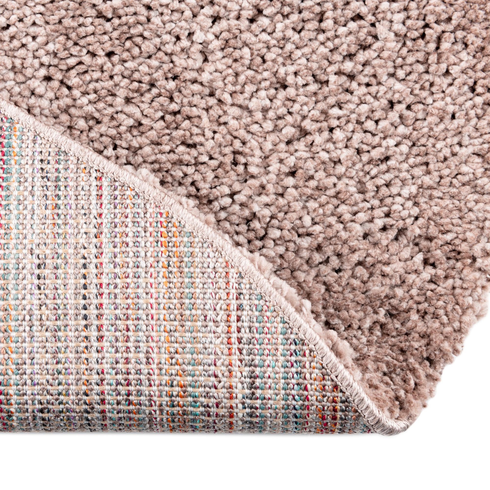 5' 3 x 5' 3 Jill Zarin Shaggy Chic Round Rug