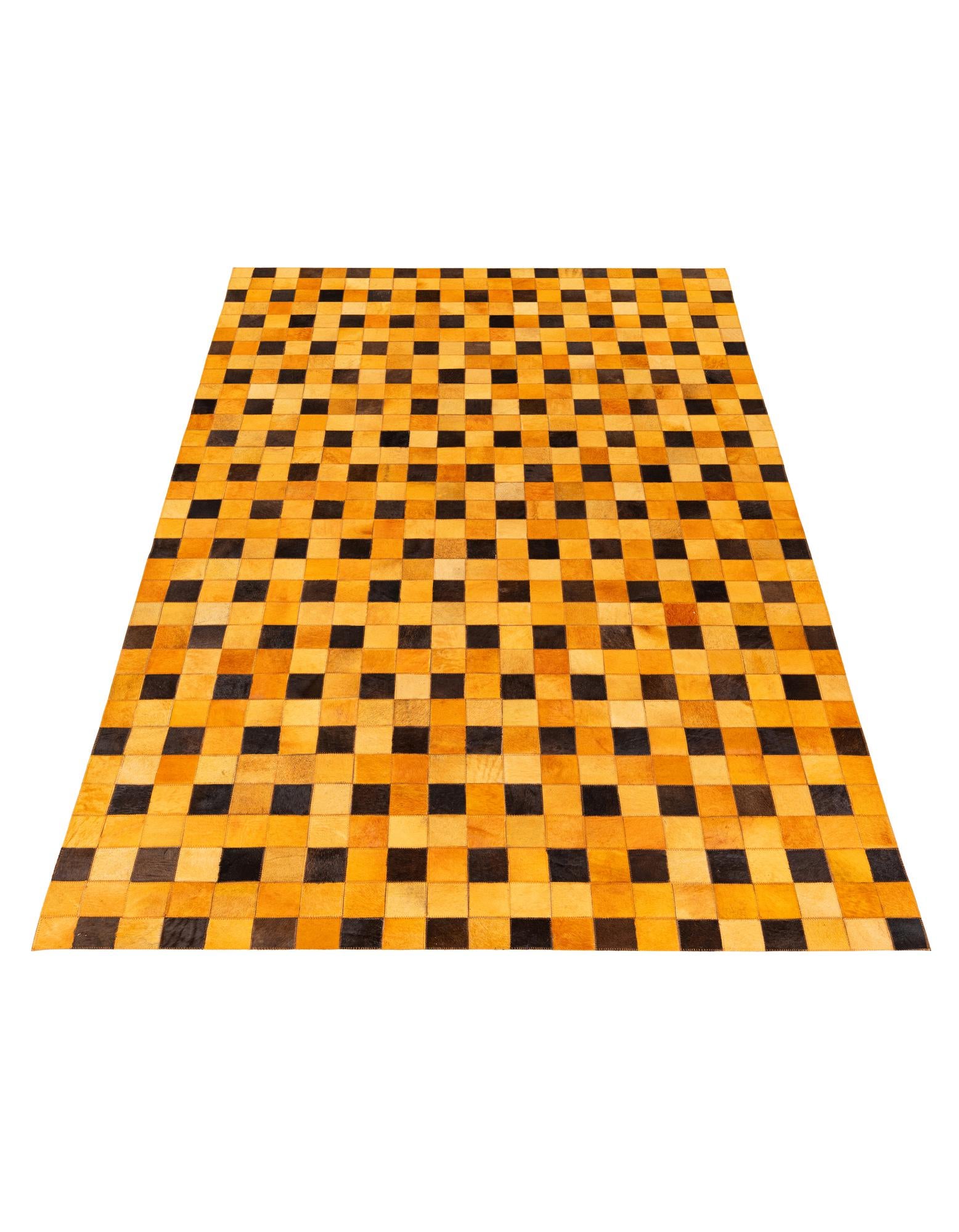 5' 2 x 8' Cowhide Stocks Rug