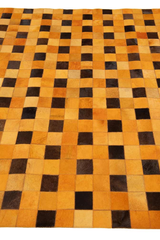 5' 2 x 8' Cowhide Stocks Rug