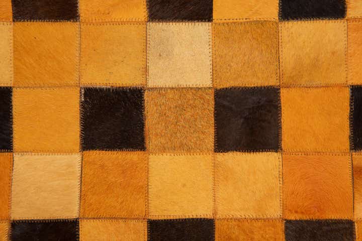 5' 2 x 8' Cowhide Stocks Rug