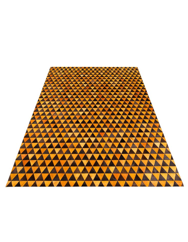 Detail image of 8' x 10' 2 Cowhide Stocks Rug