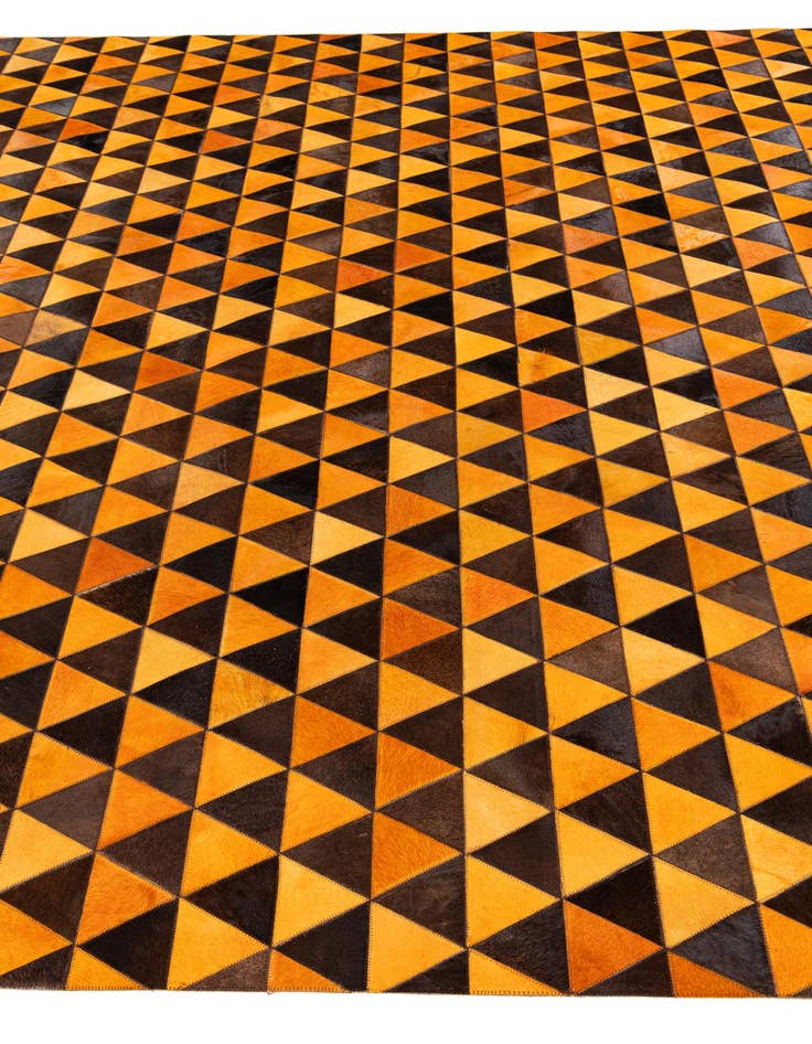 Detail image of 8' x 10' 2 Cowhide Stocks Rug