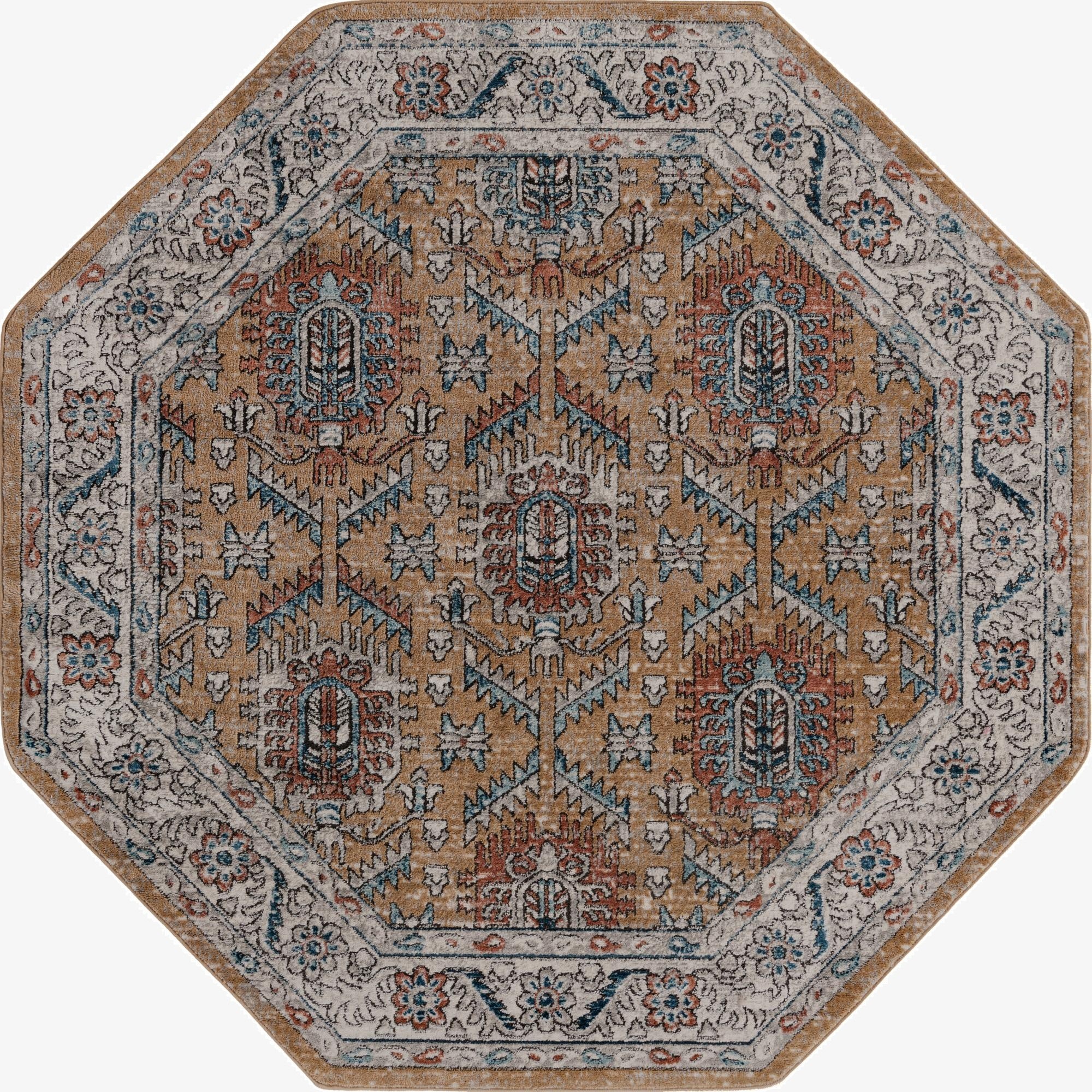 Primary image 7' x 7' Nyla Octagon Rug