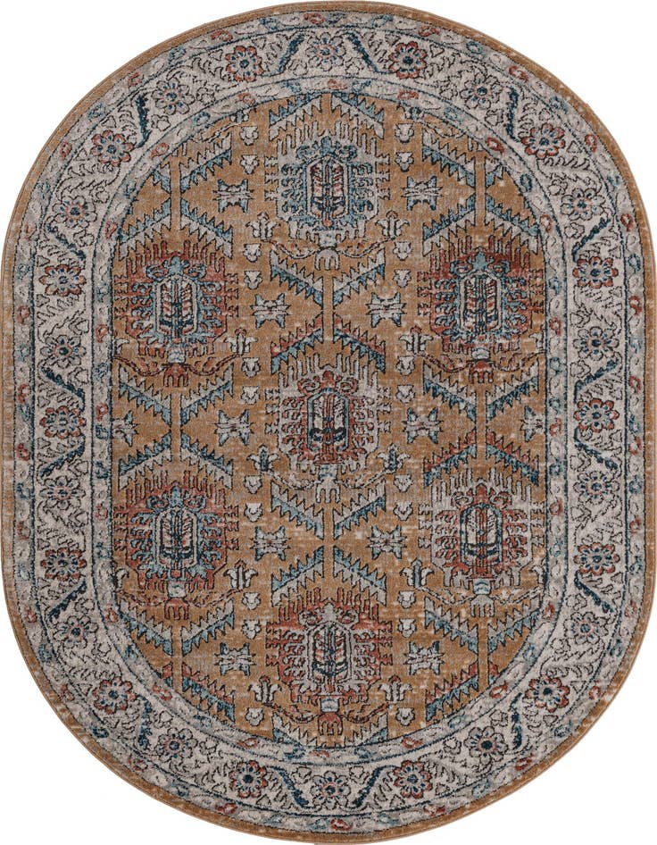 Detail image of 5' 3 x 8' Nyla Oval Rug