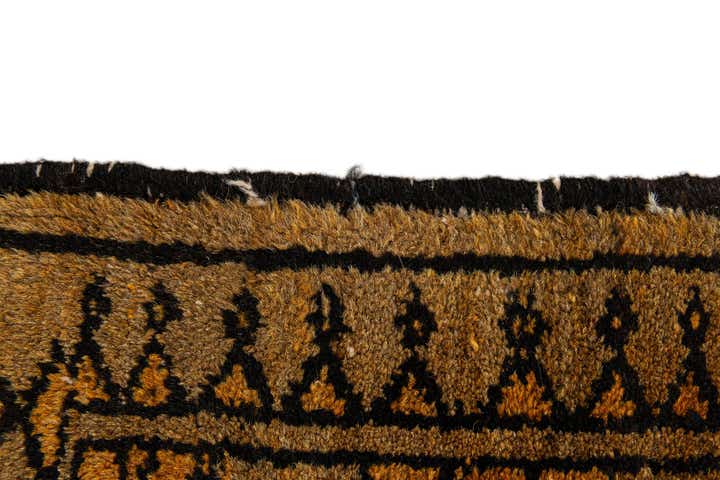 3' 9 x 6' 11 Hand Knotted Afghan Akhche Wool Rug